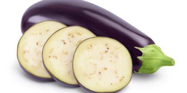 Sticky aubergine