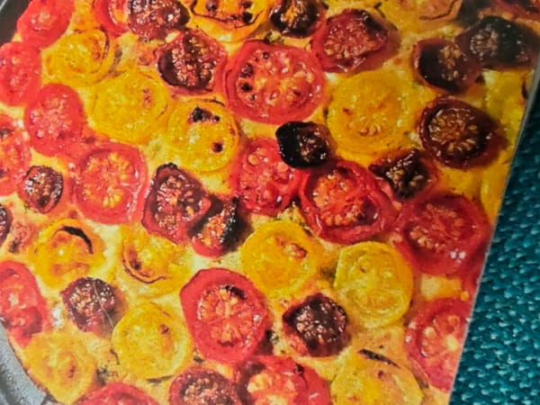 Mais-Polentabrood met tomaat